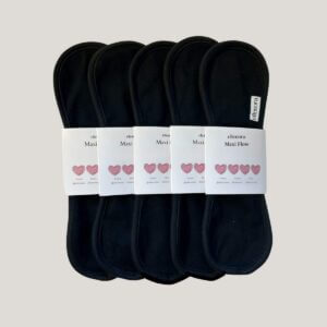 Ellenoras Maxi Flow Auslaufschutz-Paket schwartz